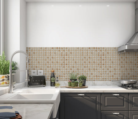 Küchenrückwand Fliesenoptik