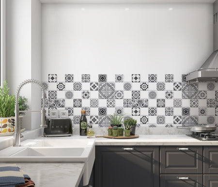 Küchenrückwand Fliesenoptik