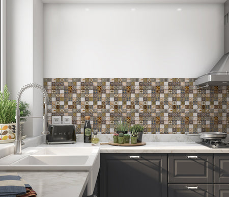 Küchenrückwand Fliesenoptik