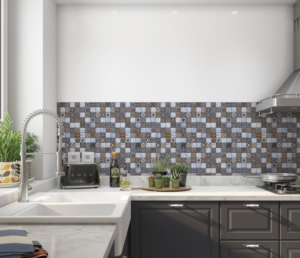 Küchenrückwand Fliesenoptik