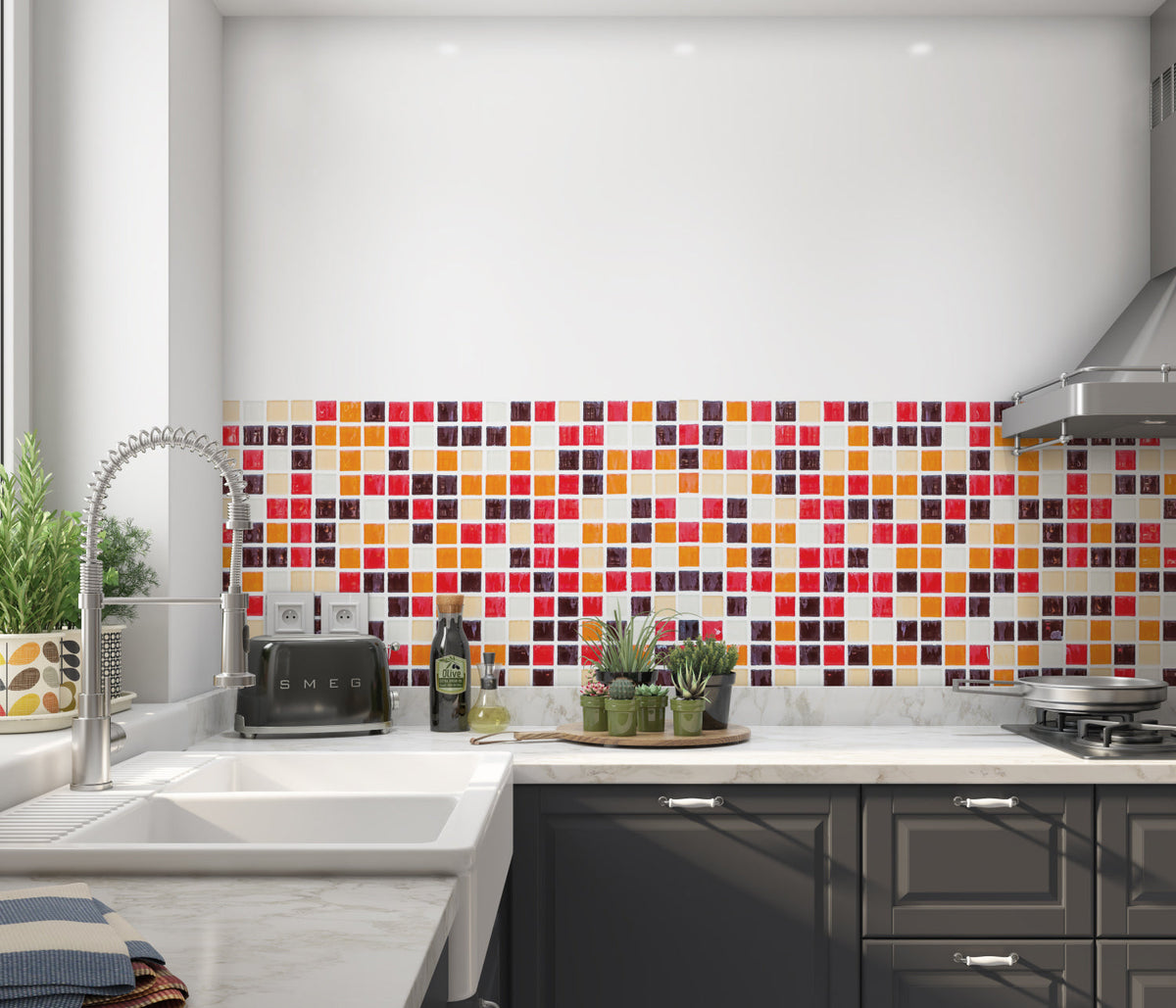 Küchenrückwand Fliesenoptik