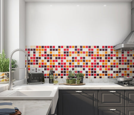 Küchenrückwand Fliesenoptik