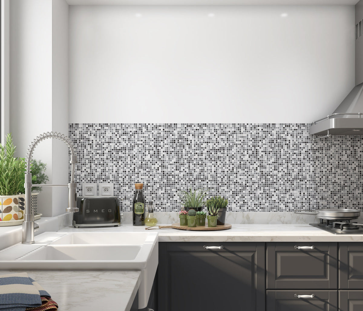 Küchenrückwand Fliesenoptik