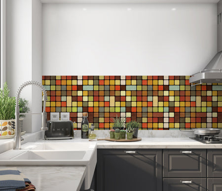 Küchenrückwand Fliesenoptik