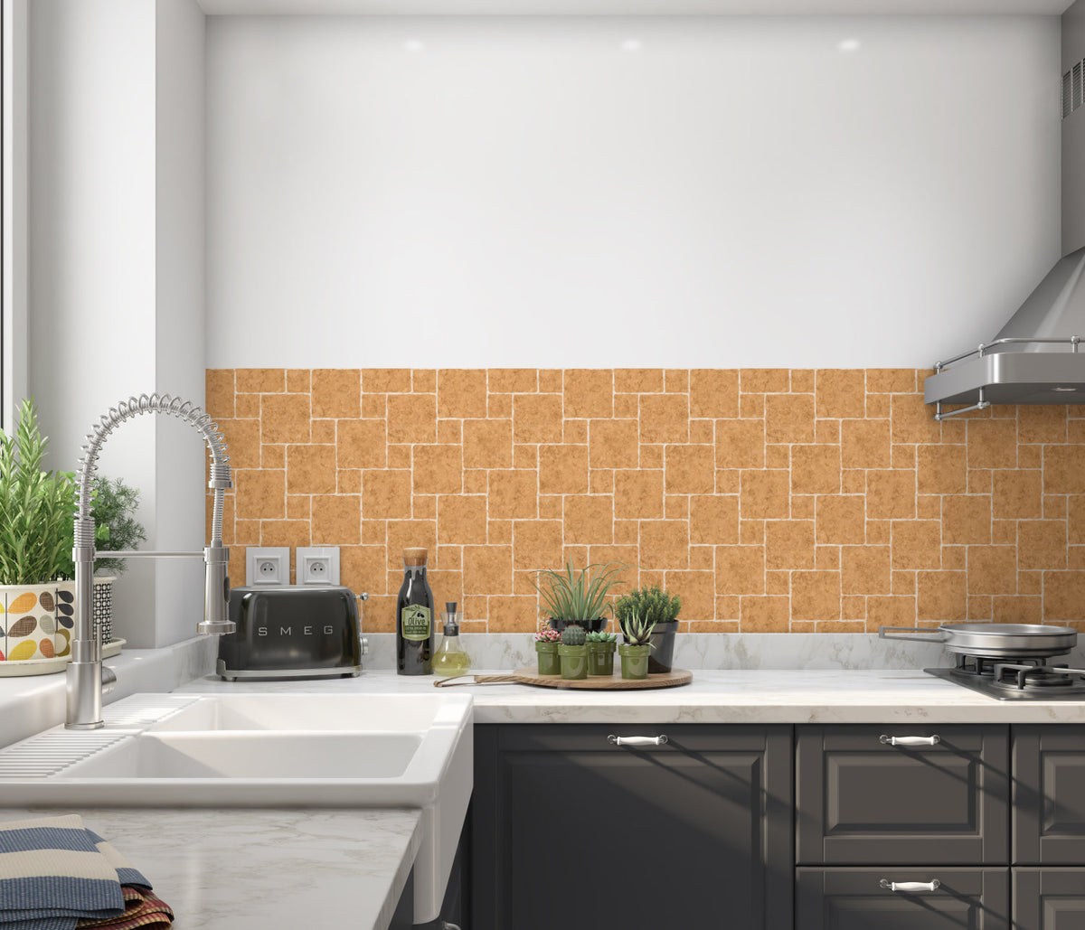 Küchenrückwand Fliesenoptik