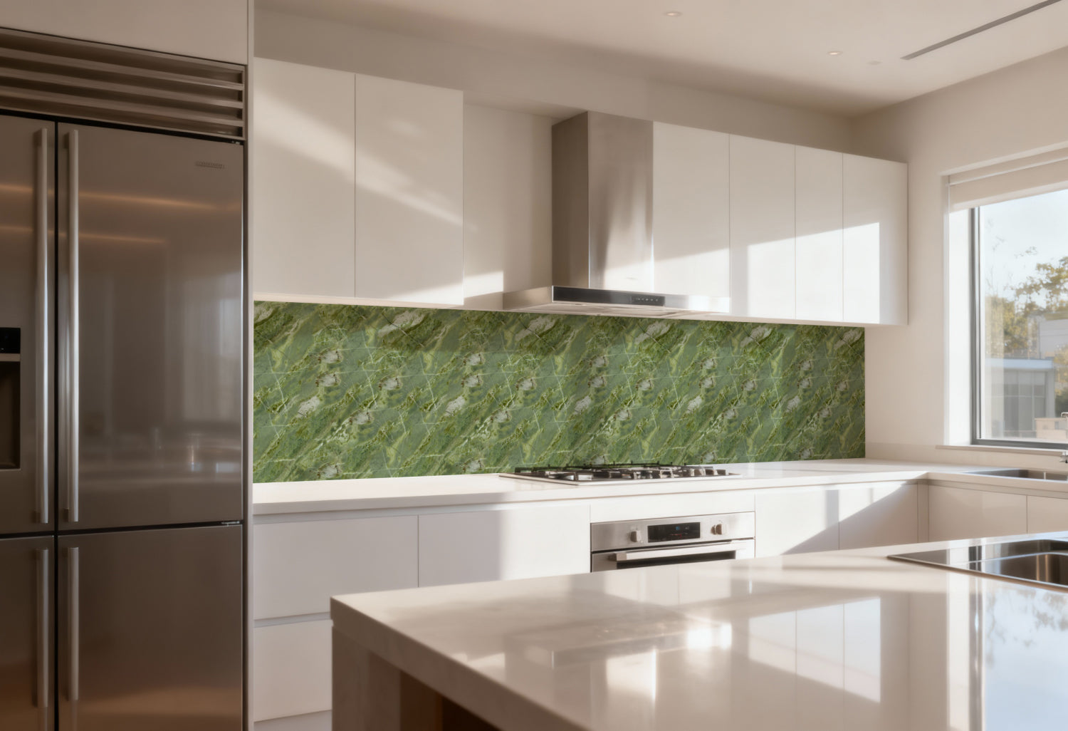 Küchenrückwand Marmoroptik
