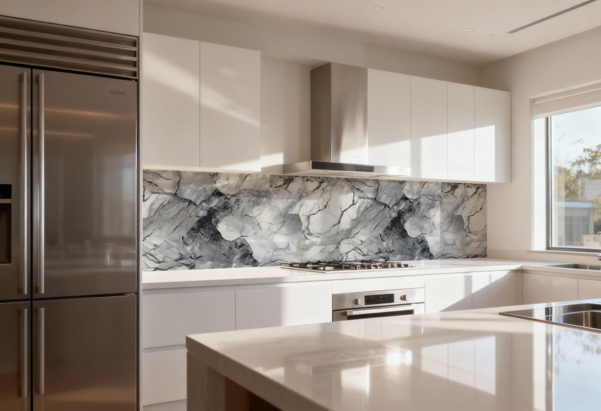 Küchenrückwand Marmoroptik