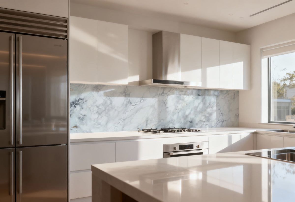 Küchenrückwand Marmoroptik