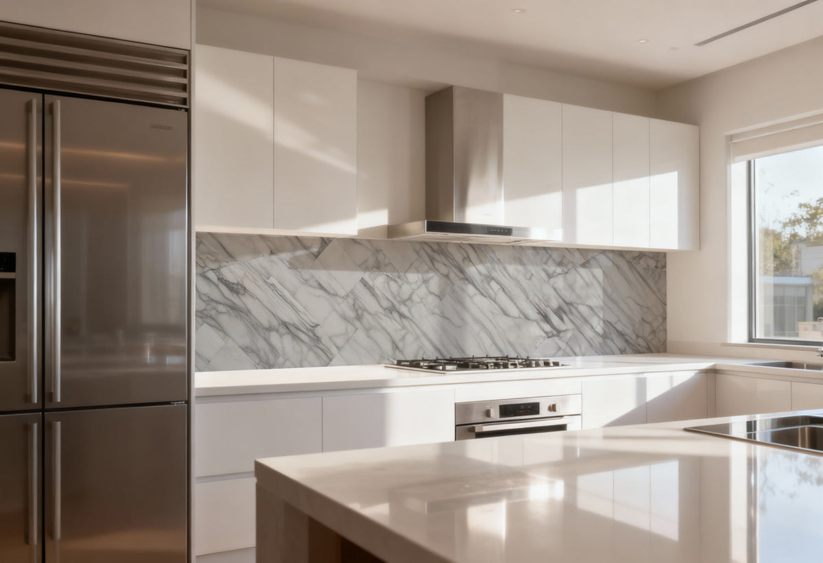 Küchenrückwand Marmoroptik