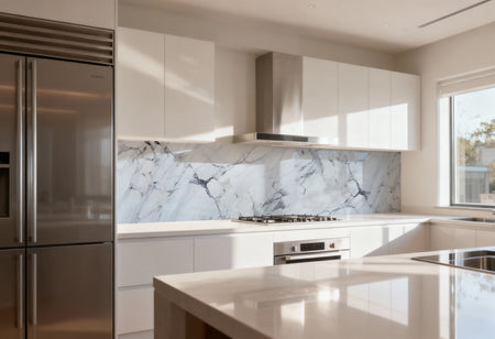 Küchenrückwand Marmoroptik