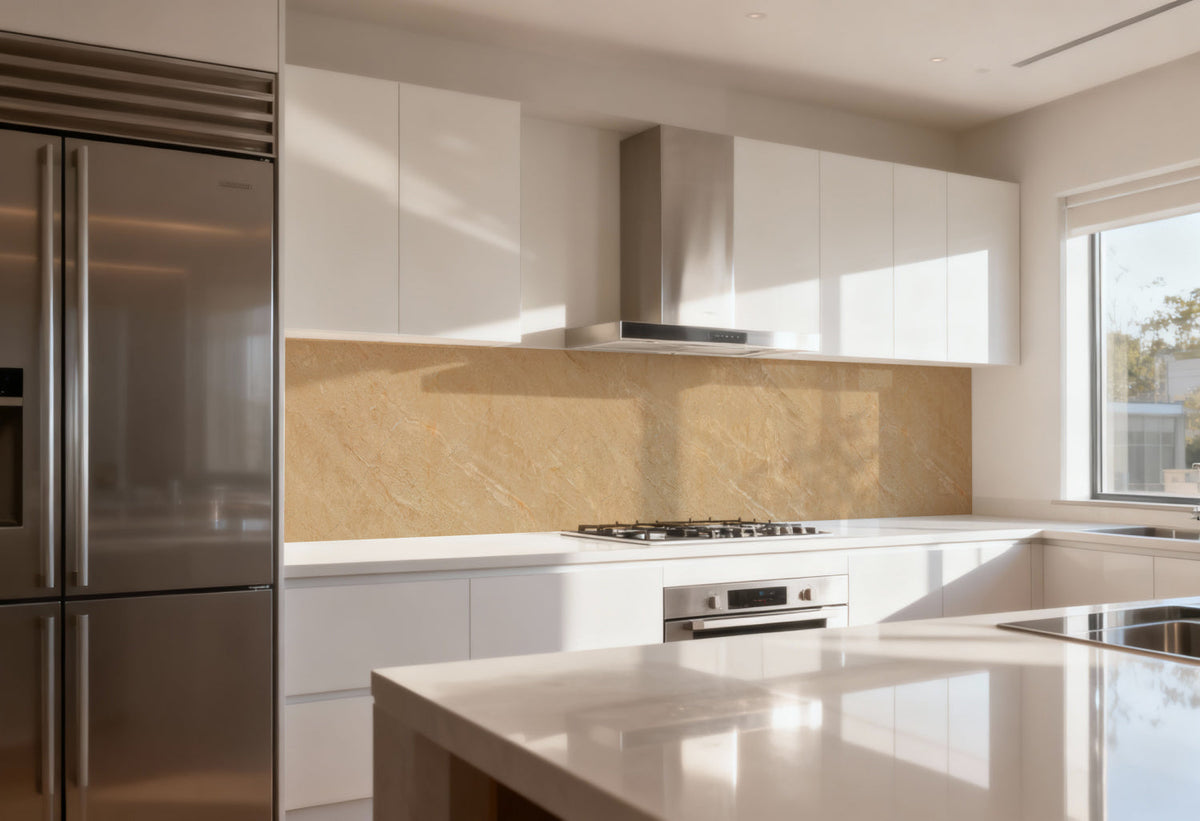 Küchenrückwand Marmoroptik