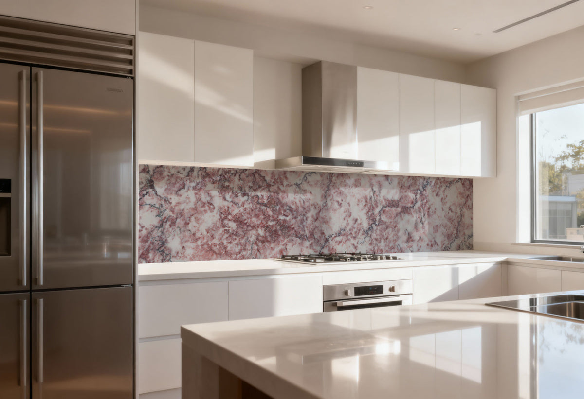 Küchenrückwand Marmoroptik