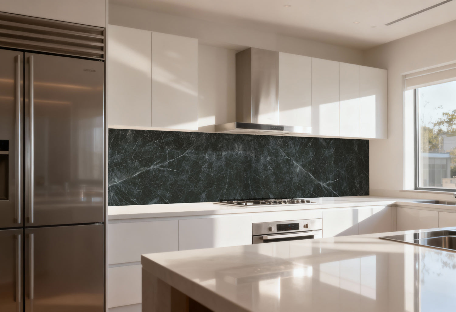 Küchenrückwand Marmoroptik