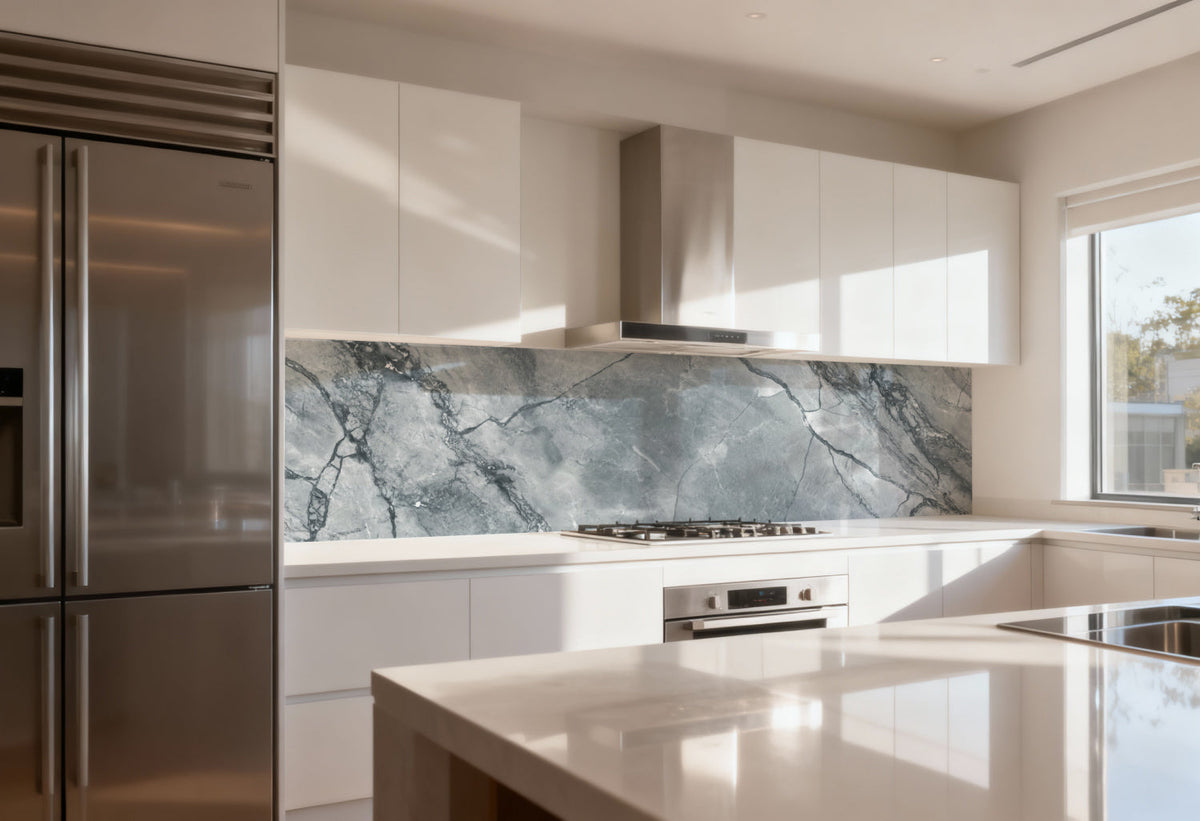 Küchenrückwand Marmoroptik