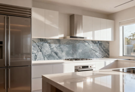 Küchenrückwand Marmoroptik