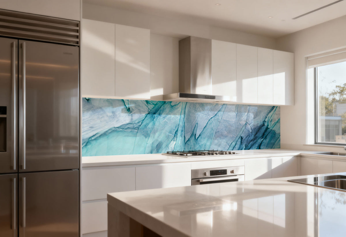 Küchenrückwand Marmoroptik