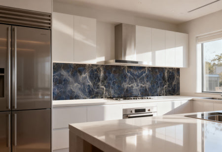 Küchenrückwand Marmoroptik