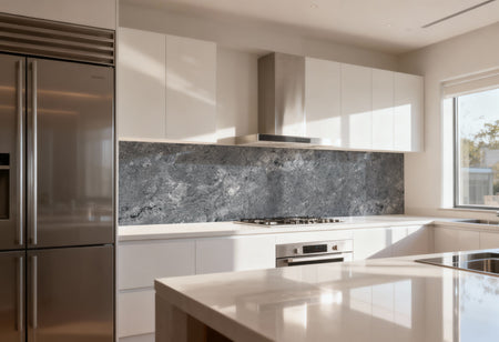 Küchenrückwand Marmoroptik