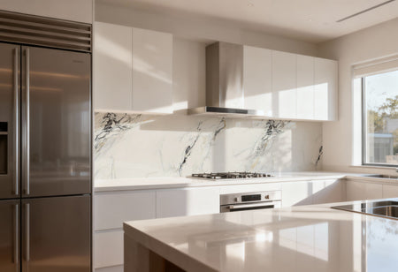 Küchenrückwand Marmoroptik