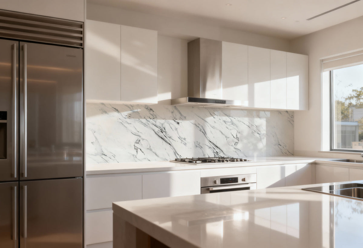 Küchenrückwand Marmoroptik