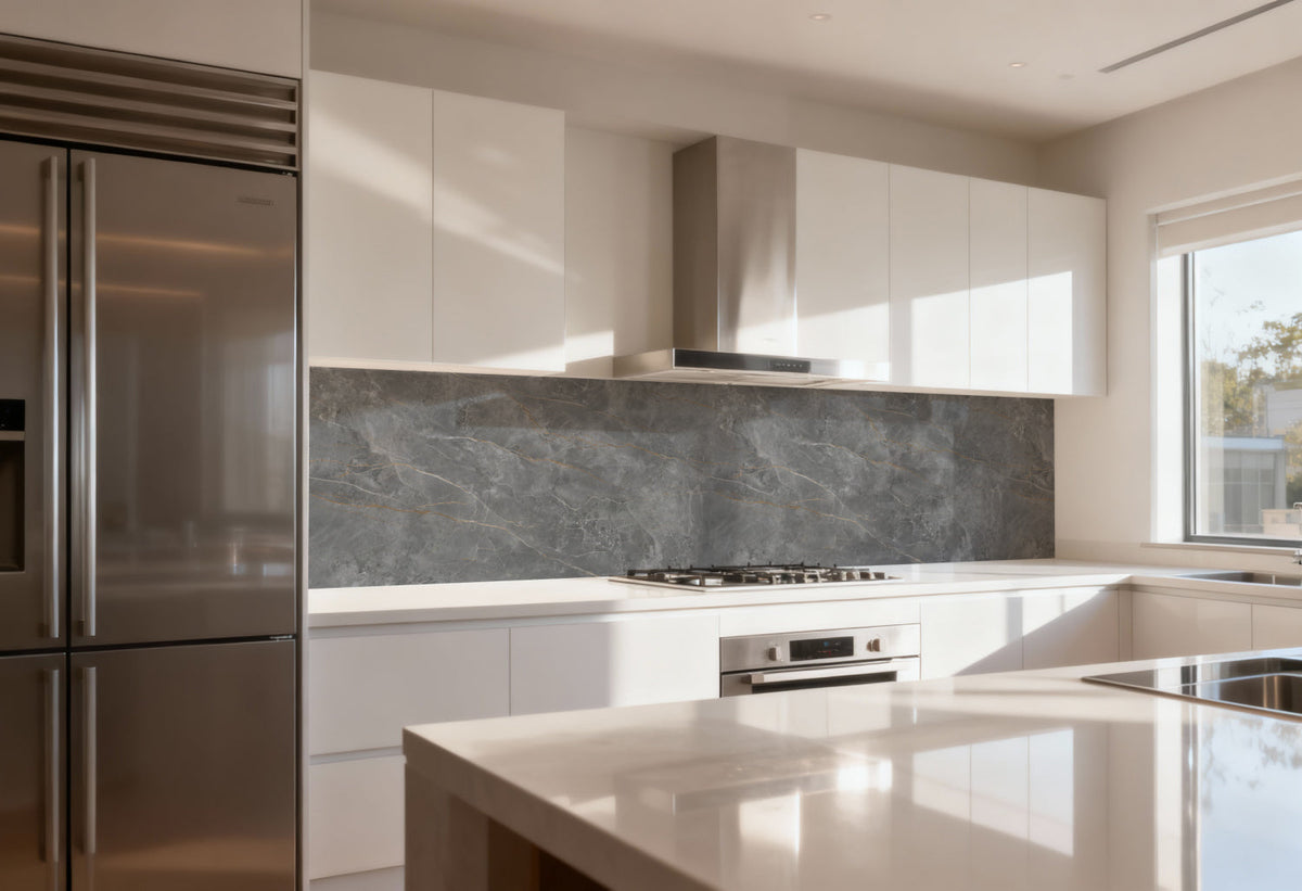 Küchenrückwand Marmoroptik