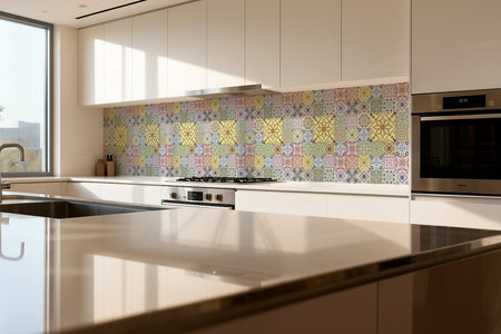 Küchenrückwand Patchwork