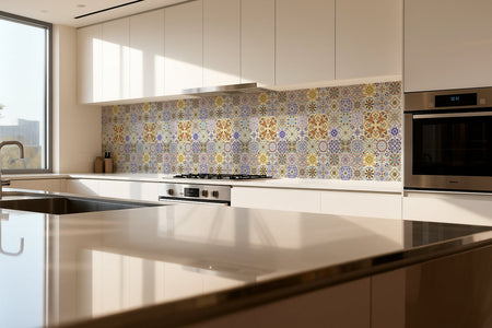 Küchenrückwand Patchwork