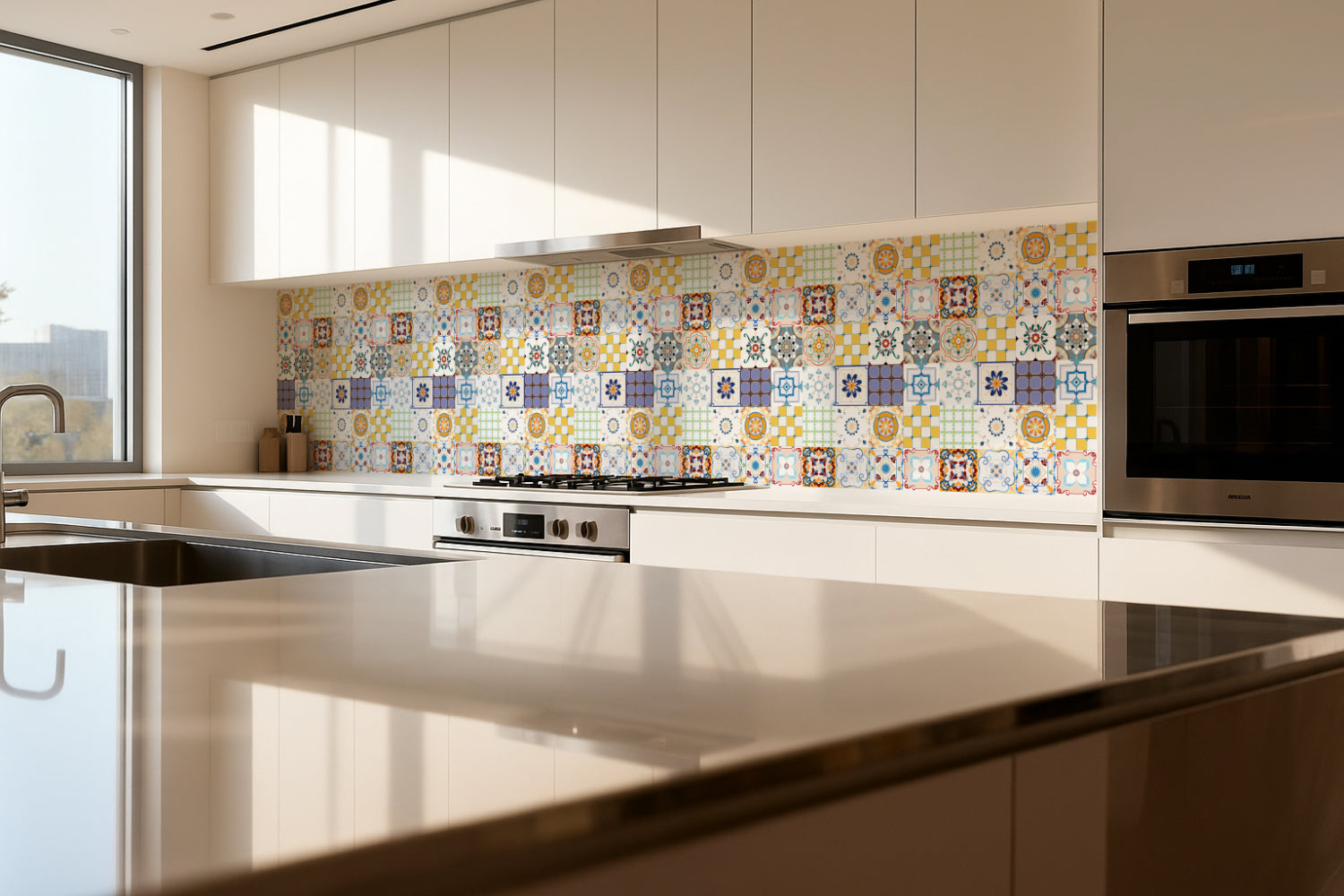 Küchenrückwand Patchwork