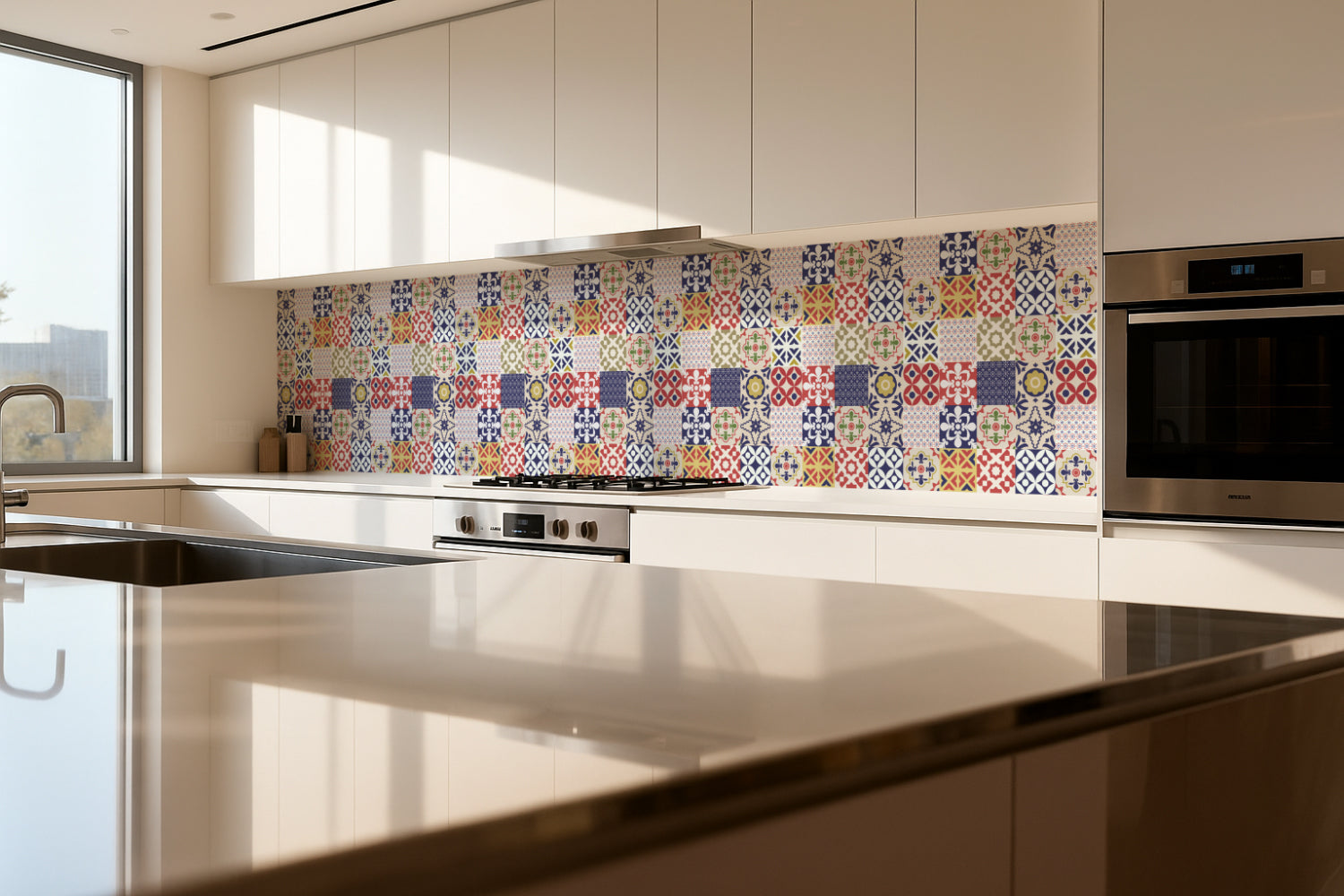 Küchenrückwand Patchwork