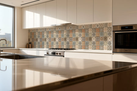 Küchenrückwand Patchwork