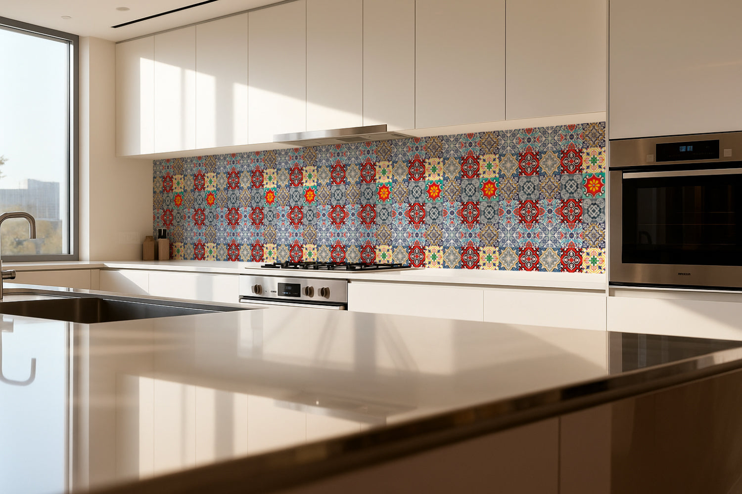 Küchenrückwand Patchwork