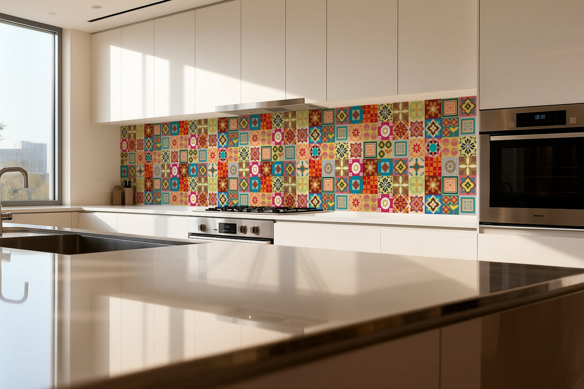 Spritzschutz Küche Patchwork