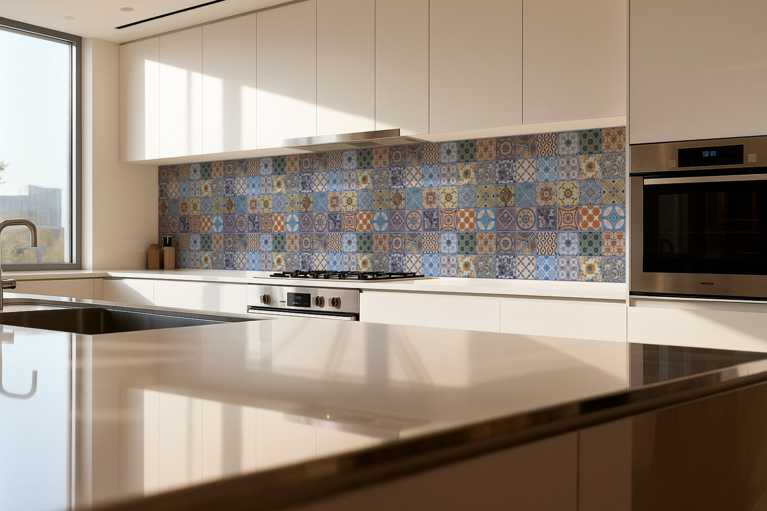 Küchenrückwand Patchwork