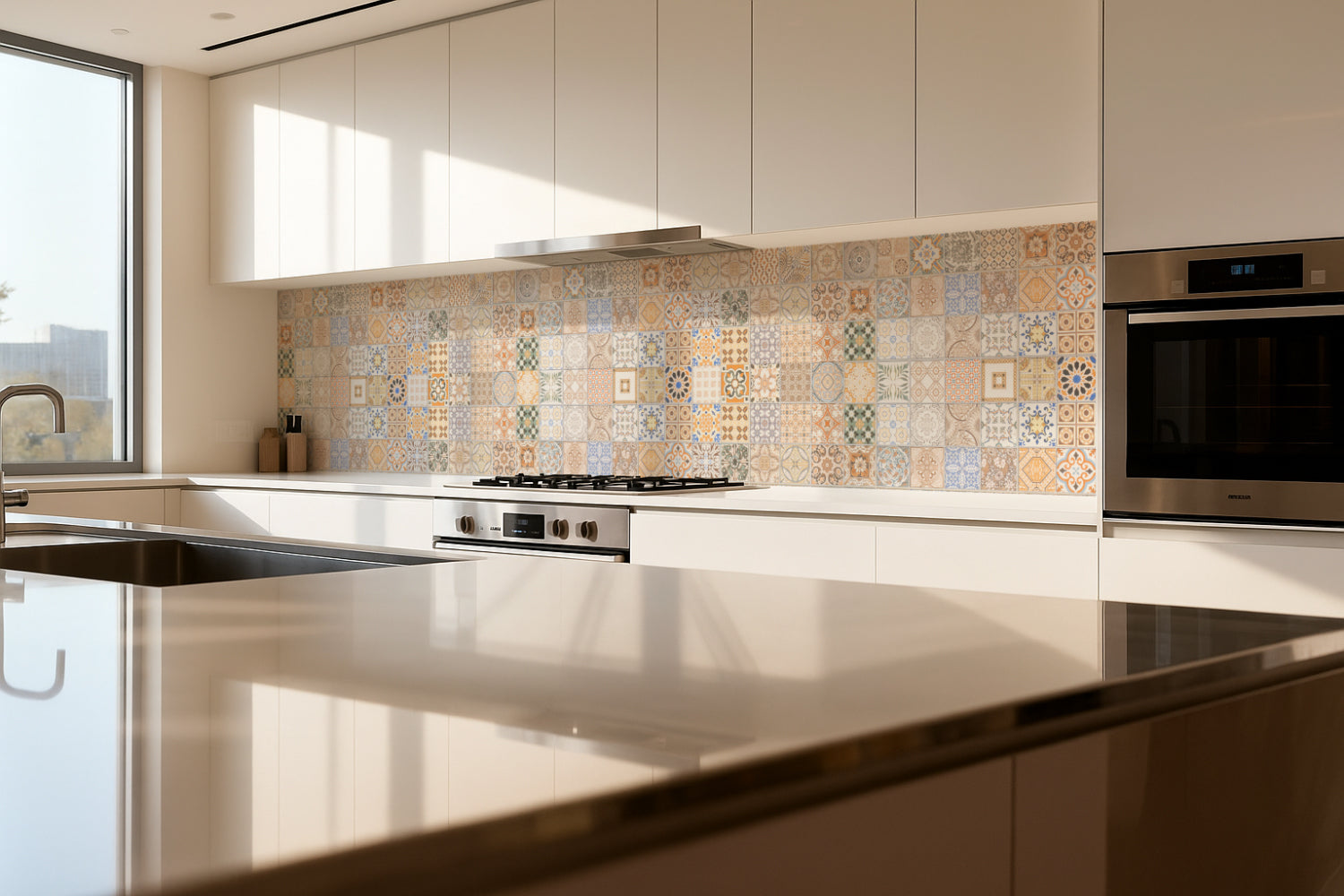 Küchenrückwand Patchwork