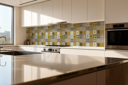 Küchenrückwand Patchwork