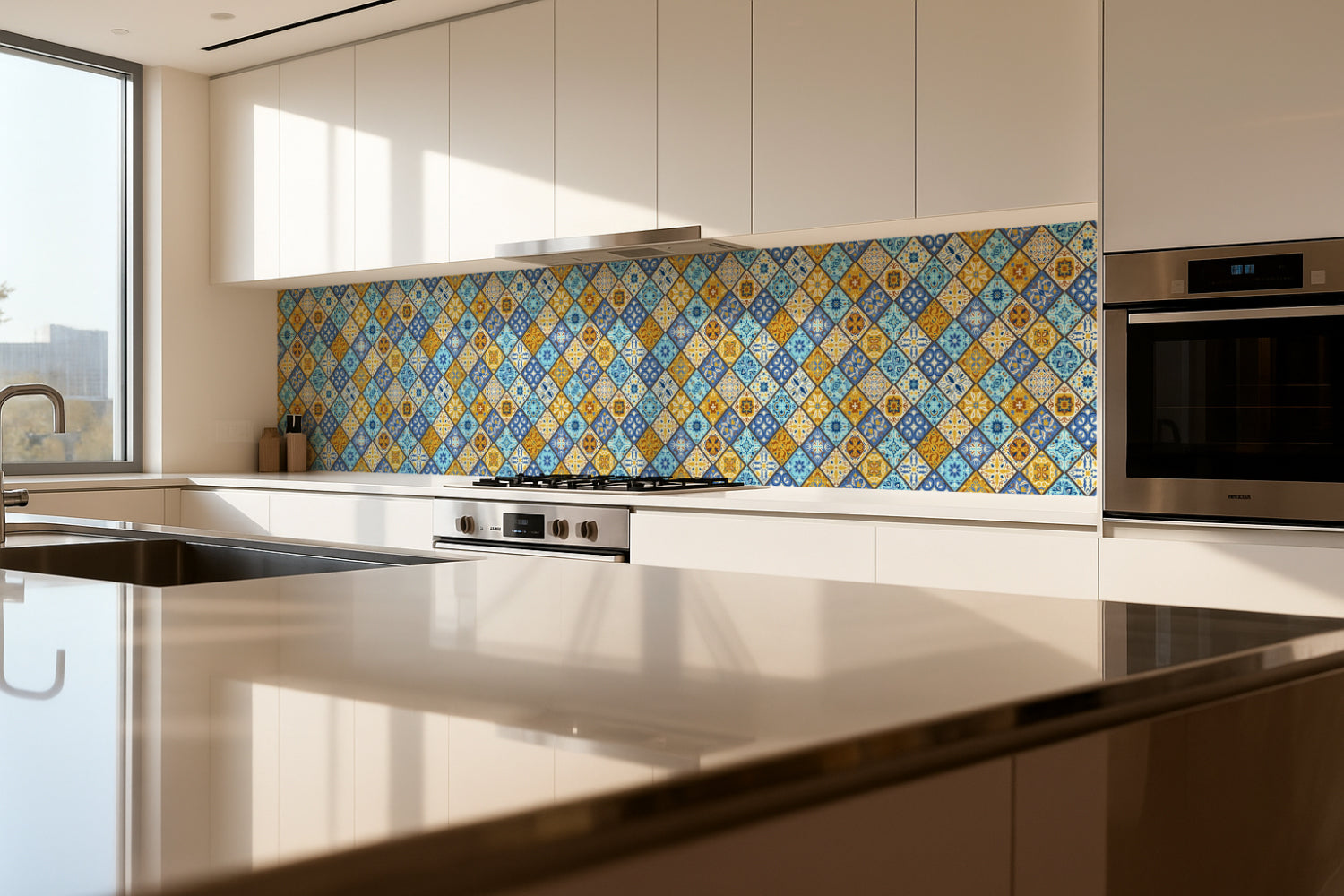 Küchenrückwand Patchwork