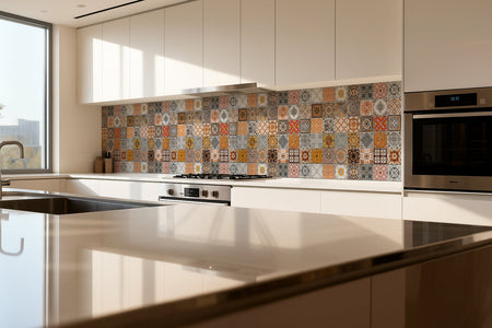 Küchenrückwand Patchwork