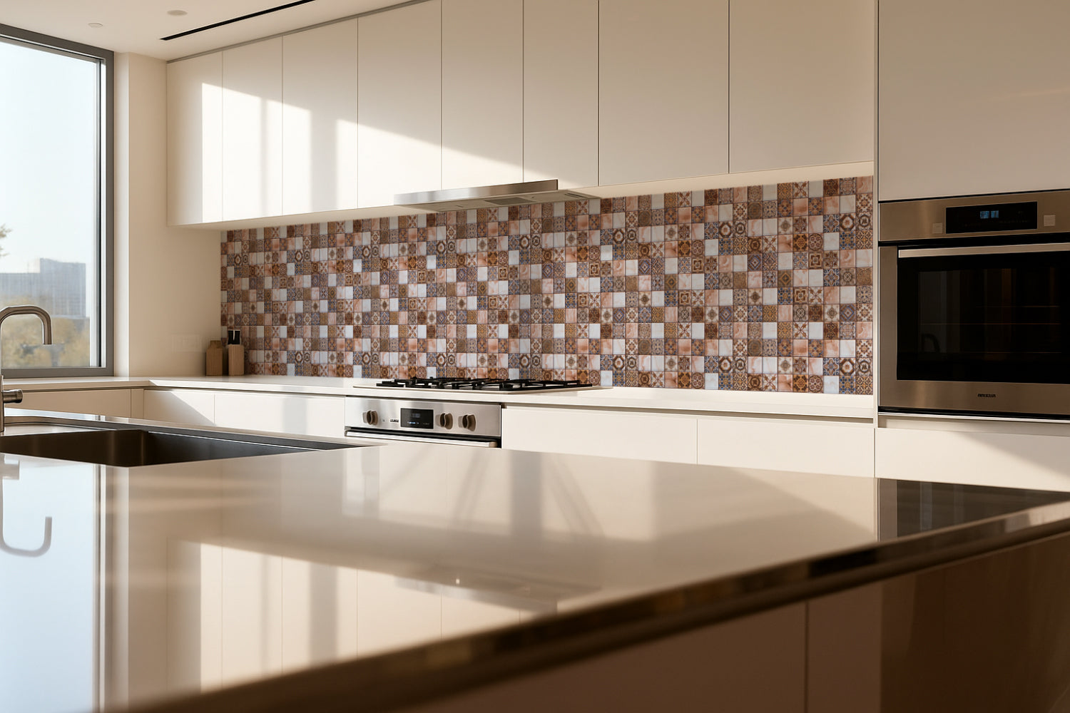 Küchenrückwand Patchwork