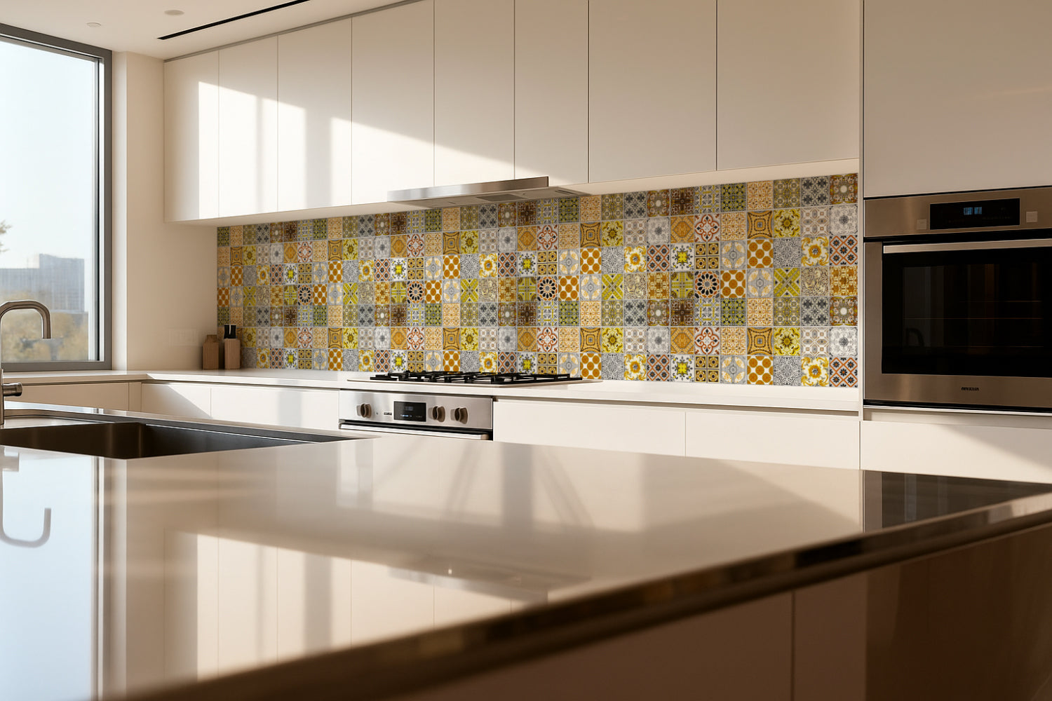 Küchenrückwand Patchwork