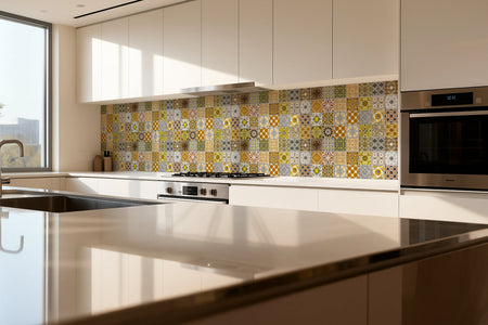 Küchenrückwand Patchwork