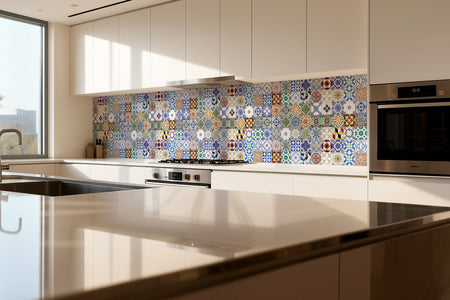 Küchenrückwand Patchwork