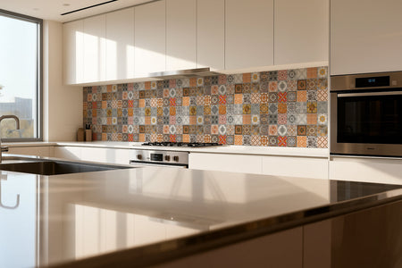 Küchenrückwand Patchwork