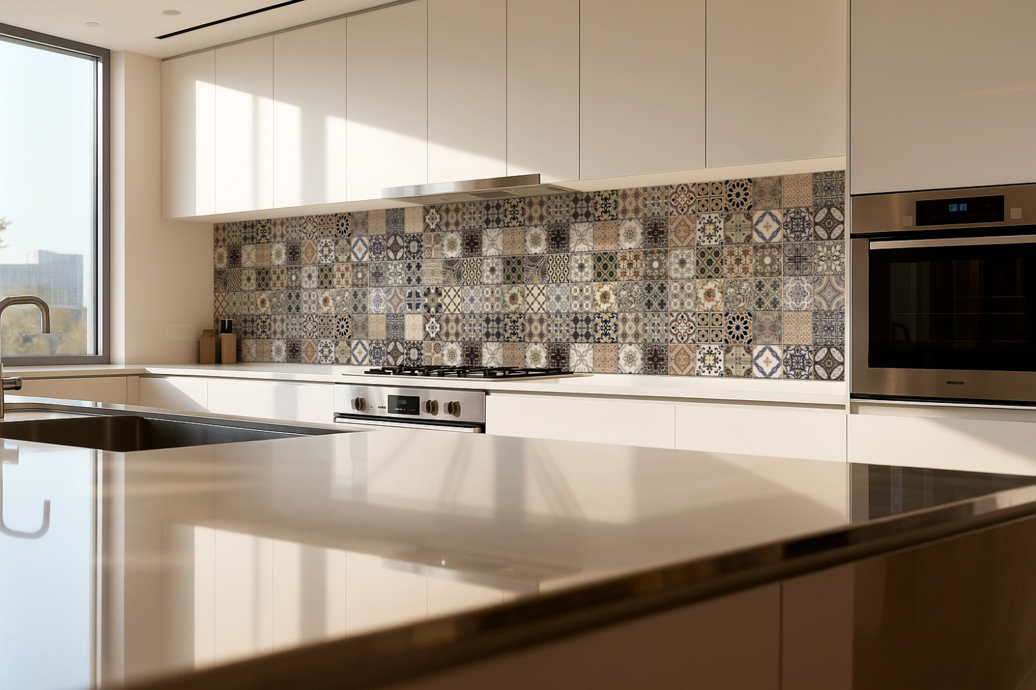 Küchenrückwand Patchwork