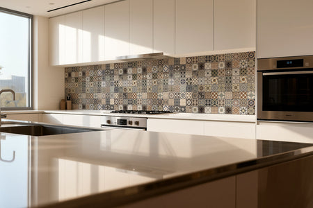 Küchenrückwand Patchwork