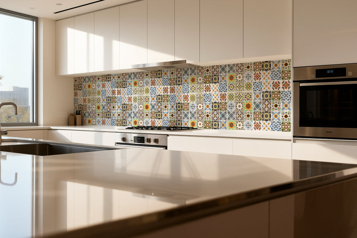 Küchenrückwand Patchwork