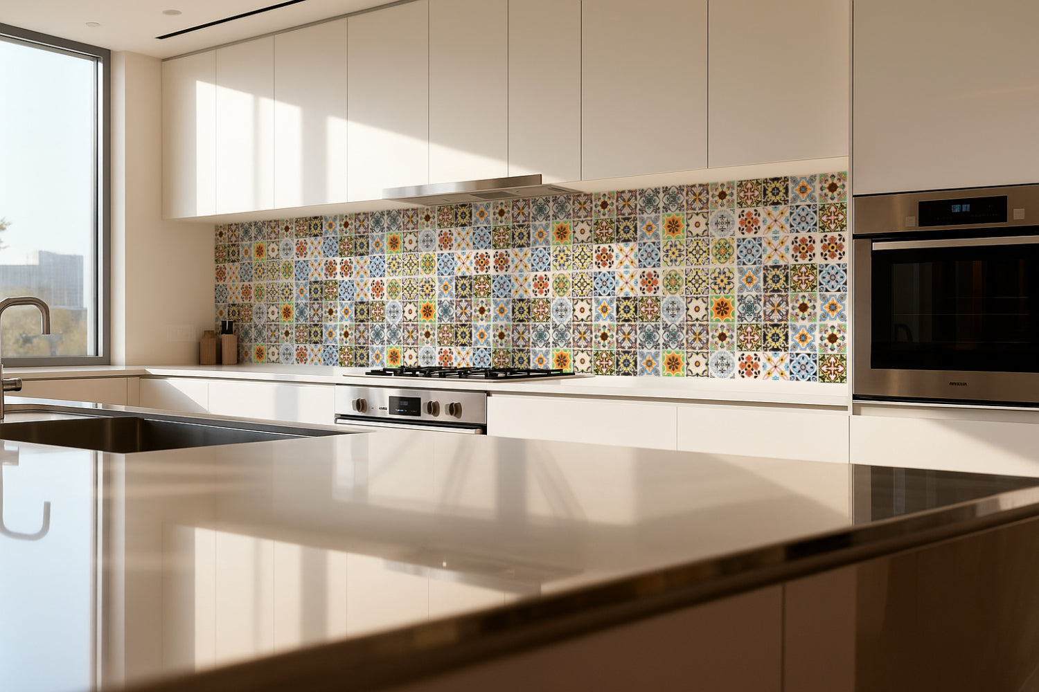 Küchenrückwand Patchwork