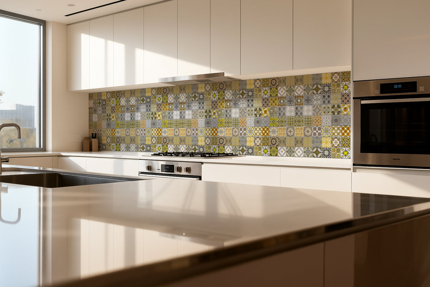 Küchenrückwand Patchwork