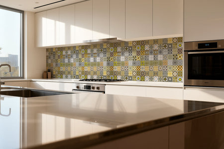 Küchenrückwand Patchwork