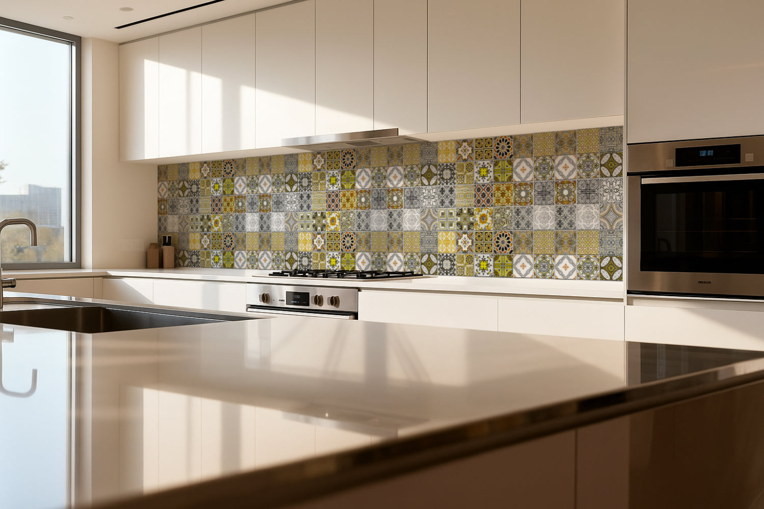 Küchenrückwand Patchwork