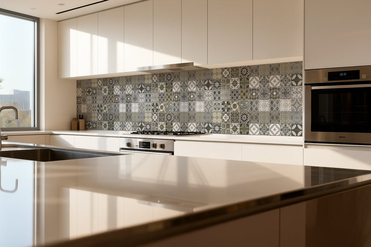 Küchenrückwand Patchwork